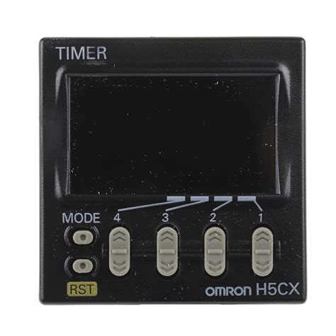 H5CX-AD-N Omron | Omron H5CX Series Panel Mount Timer Relay, 12 → 24V ...
