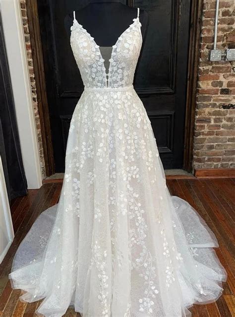 Simple A-line Wedding Dresses and Gowns