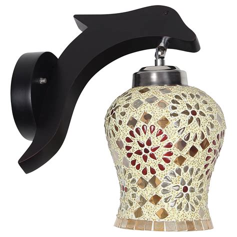 Lexton DL-015 Suspended Decorative Wall Light (Off-White, Bell Shape ...