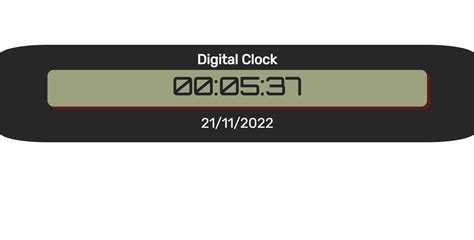 Image result for Digital Clock JavaScript