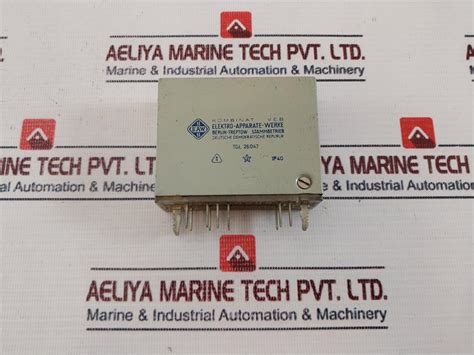 EAW 2 RG 04 Relog Relay TGL 26047 – Aeliya Marine Tech