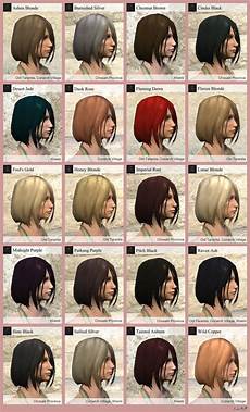 List Different Hair Colors by Hair Dye Color List Henryx Age Of Conan List Different Hair Colors