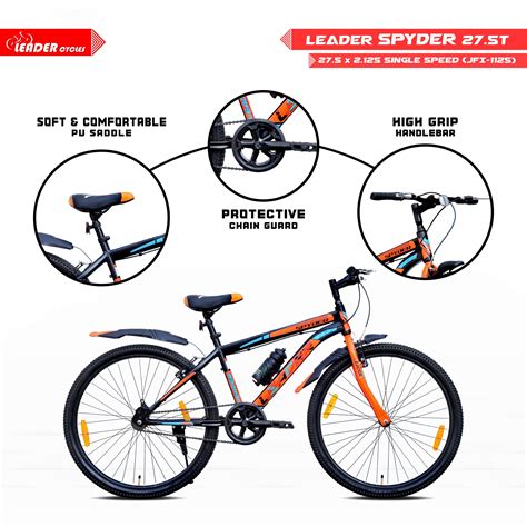 Buy Spyder 27.5T Non Gear Cycle For Boys In India Leader Bicycles