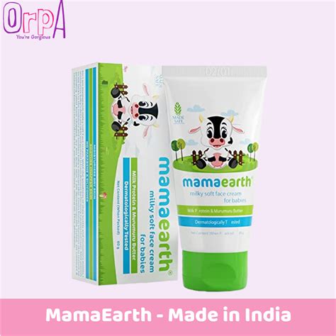 Mamaearth Milky Soft Natural Baby Face Cream For Babies 60mL - Orpa