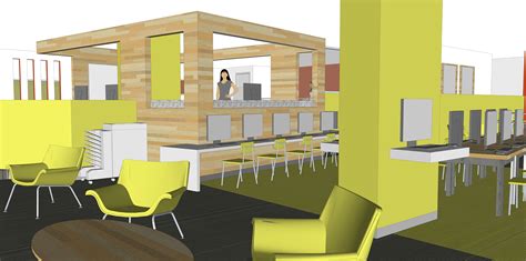 Niwot High School, Media Center Studies - RB+B Architects