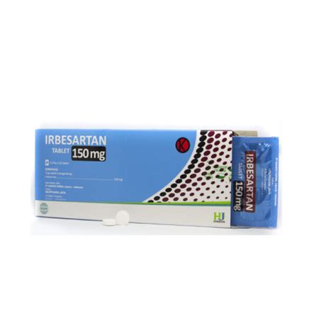 Irbesartan 150 Mg 10 Tablet Hexpharm - Alodokter Shop