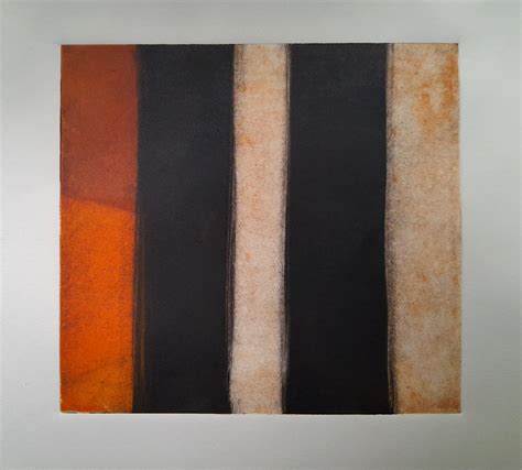 Valse Hot - Monotype print on Fabriano - 29cm x 32cm - Stephen Glover