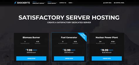 Best Satisfactory Server Hosting Overview for 2022-2023