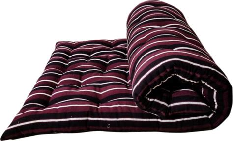 BGKGANDHIGRAM Cotton gadda single bed foldable 3 inch Single Cotton ...