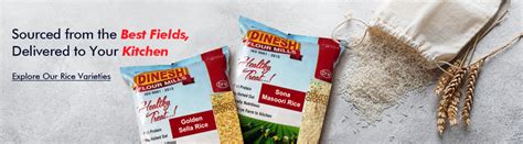 Rice Collection | Basmati, Sona Masuri & More – Dinesh Flour Mills