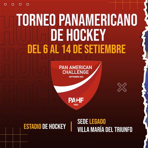 La Copa Panamericana de Hockey Desafío Lima 2024 y el Torneo de menores ...