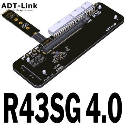ADT-Link PCIe x16 to M.2 NVMe eGPU Adapter R43SG: Enhance PC India | Ubuy