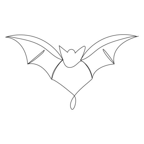 Image result for Bat Sign Thin Line