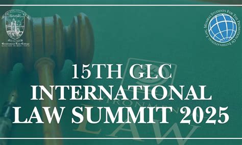 15th Government Law College International Law Summit 2025 | GLC Mumbai
