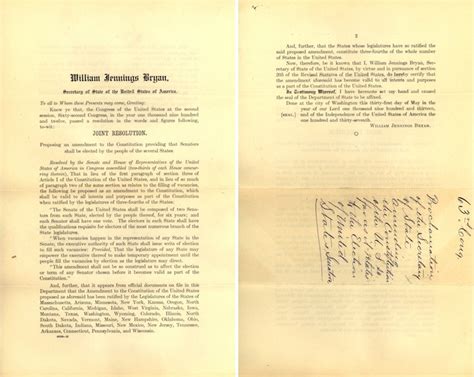 Image result for 17th Amendment Newspaper