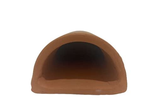 MR TRADERS Pleco Fish Hiding Place & Breeding cave M Brown Color Size ...