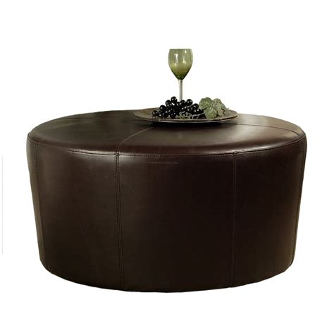 10 Photos Discovering the Charm: Round Leather Coffee Tables with Built ...