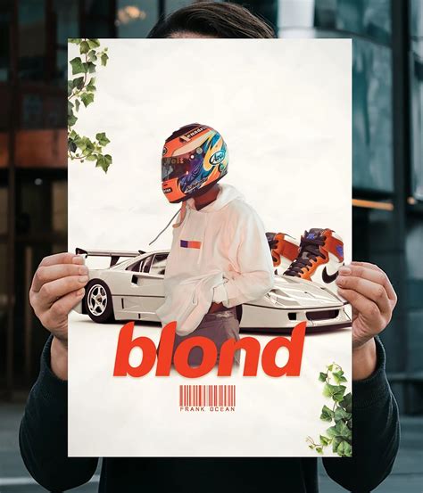 Frank Ocean – Blond Wall Poster | Buy on Everanta