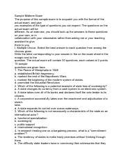 Image result for Midterm Exam Examples