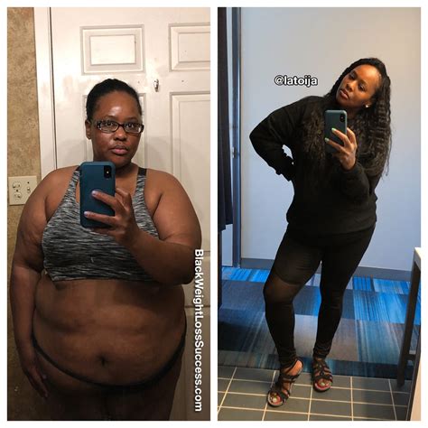 Latoija lost 121 pounds - Black Weight Loss Success