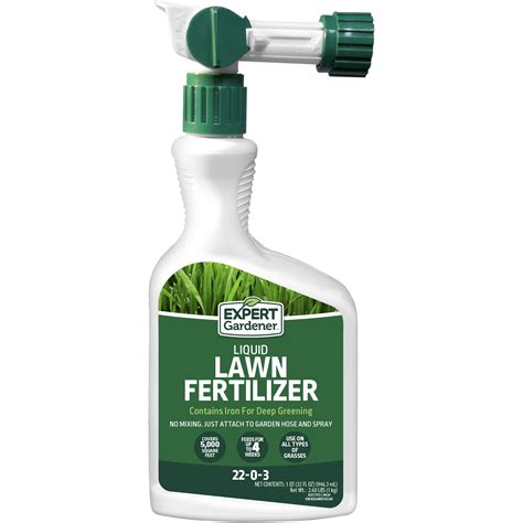 Expert Gardener Ready to Spray Lawn Food, 22-0-3 Fertilizer, 32 oz ...