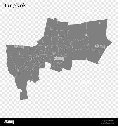High quality Map Bangkok City. vector illustration Stock Vector Image & Art - Alamy