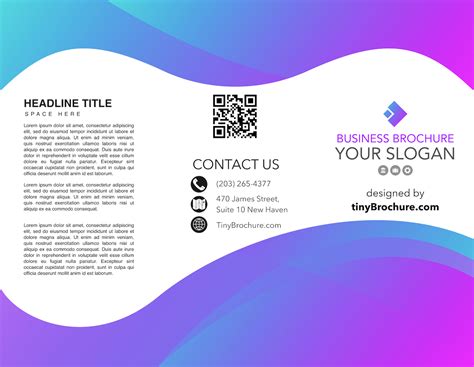 3 Panel Brochure Template Google Docs with Brochure Template Google ...
