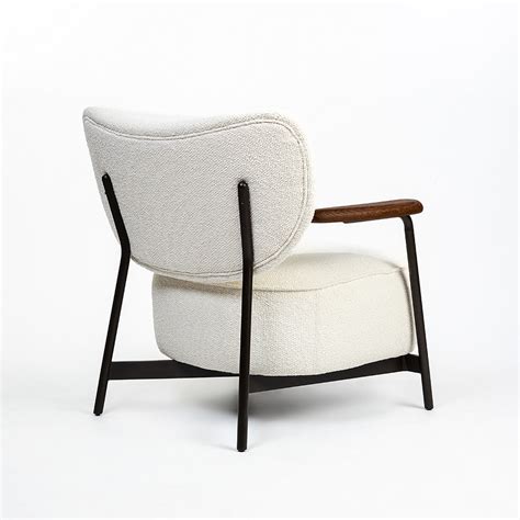 Buy Nesis Boucle Chair with Wood Online