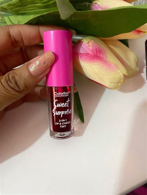 Lip and cheek tint🫶🏼🌷🎀 | Lips, Tints, Makeup