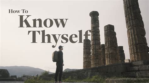 Know Thyself In The Bible