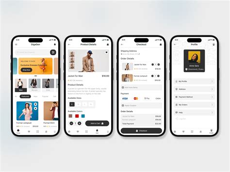 E-Commerce Application 的图像结果