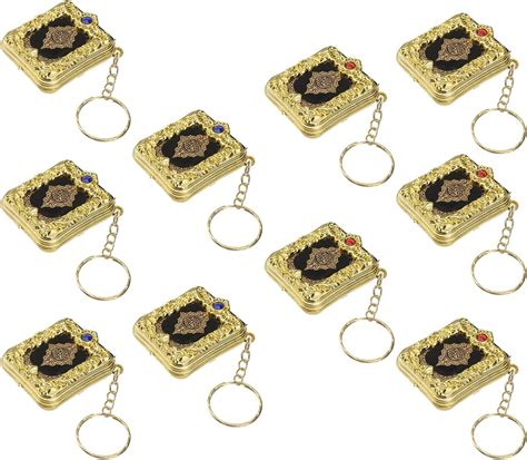 WINOMO Set of 10 Vintage Islamic Key Rings - Mini Ark Quran India | Ubuy