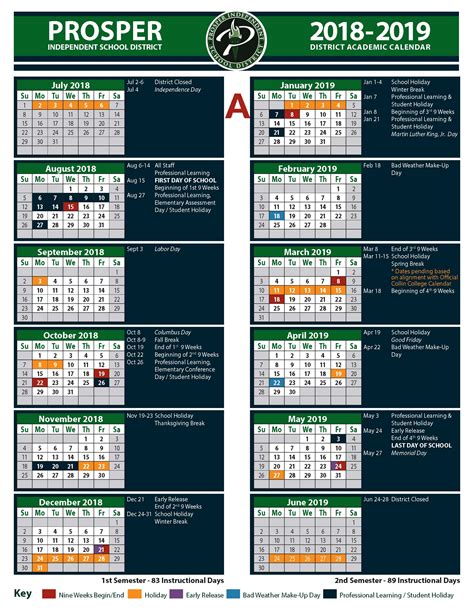 Prosper Isd Calendar 2024 25 - Printable Calendars AT A GLANCE