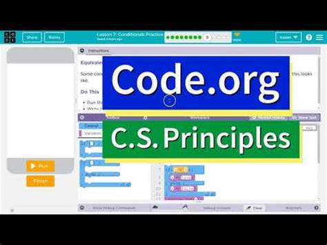 Code.org Lesson 8.2 Conditionals Practice 的图像结果