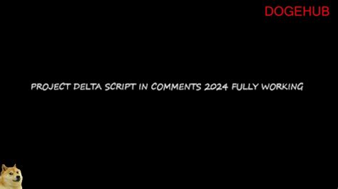 Image result for Project Delta Script Pastebin
