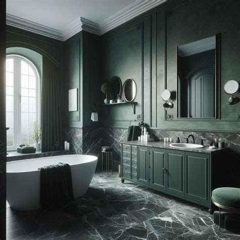 15 Dark Green Bathroom Ideas for a Bold Statement