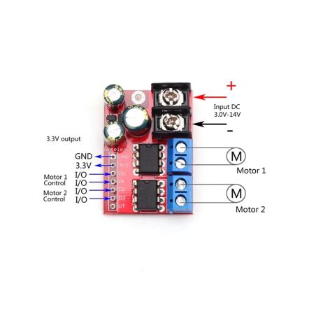 TA6586 12V 5A DC Motor Driver Module at SunRobotics.in