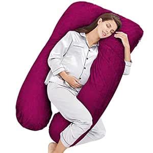 Angel Mommy Luxurious Imported Velvet Pregnancy Pillow - U Shape ...