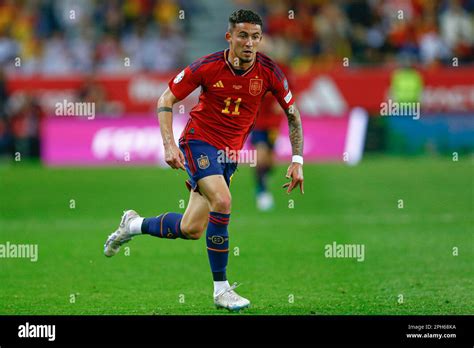 Yeremy Santos of Spain during the European Qualifiers match between ...