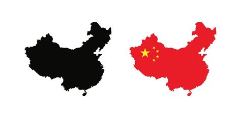 China Map and Flag 的图像结果
