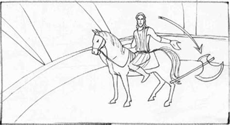 Damon and Pythias, by Rebecca JJ