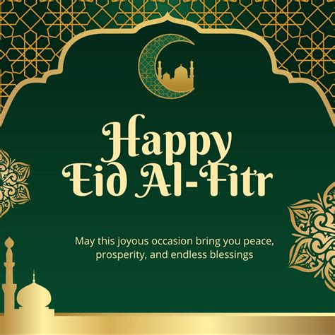 Eid al-Fitr 2025: Happy Eid Mubarak Messages and Captions for Your Eid ...