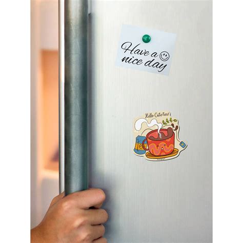 Buy Macmerise Hello Cute Tea Fridge Magnet Online