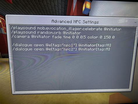 Image result for Minecraft NPC Command