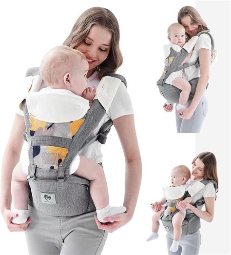 Baby Carrier, Bellababy Multifunction Baby Carrier Hip Seat (Ergonomic ...