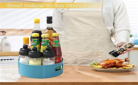 Buy Yanmai 360° Rotating Kitchen Organizer Trolley – Multi-Tier Storage ...