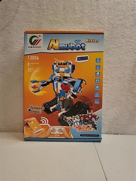Image result for Coo Doo Almubot Building Robot Set RemoteApp Controlled Coding Walking Robot Kit