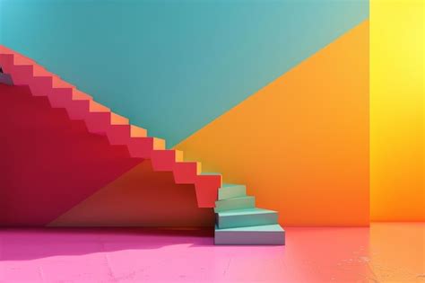 Image result for Colorful Steps
