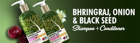 Buy Morpheme Remedies Bhringraj, Onion & Black Seed Hair Shampoo ...