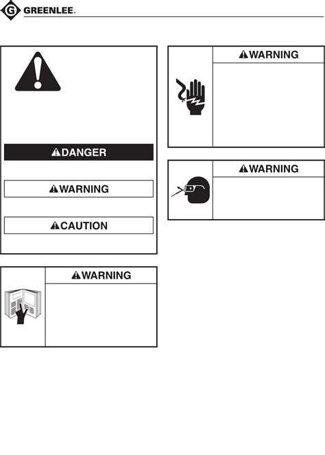 7904SB, 06SB Manual Datasheet by Greenlee Communications | Digi-Key ...